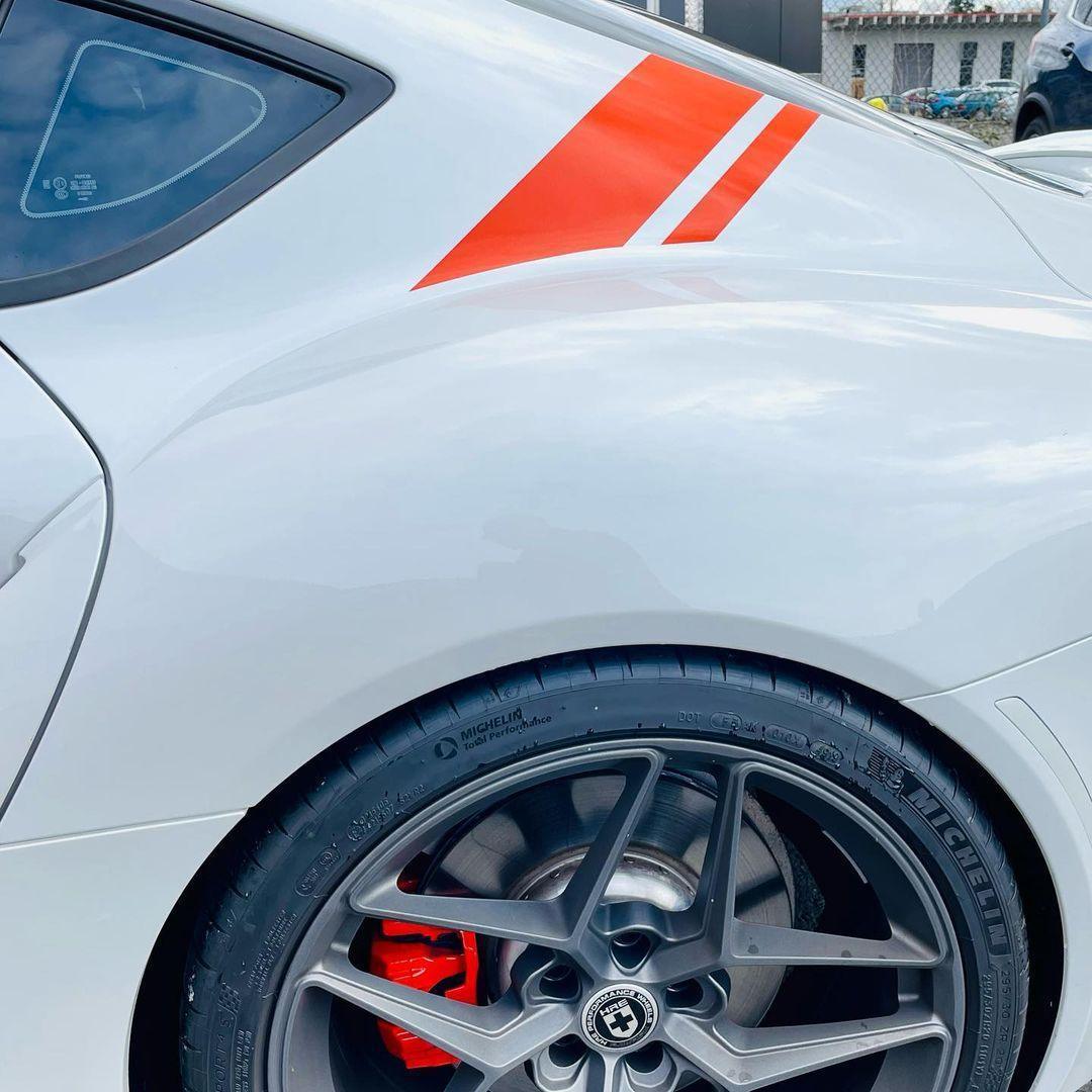 A91 Style Supra Rear Decklid Stripes - 2020+ Supra StickerFab