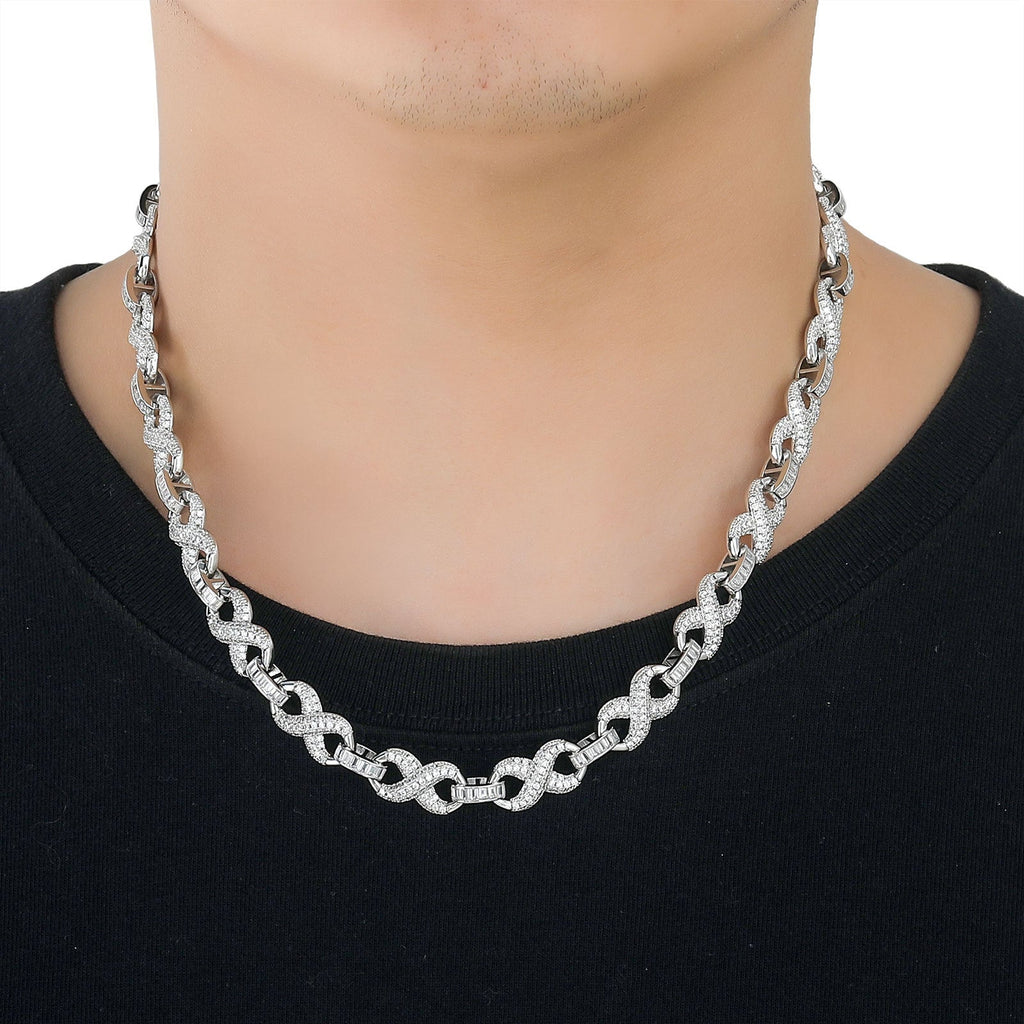 Unique Cuban-link Necklace For Men And Women Niche Style Collarbone-length Vera Lux