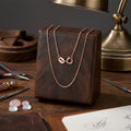 925 Sterling Silver Elegant Rose Gold Box Chain Necklace - Italian Craftsmanship Sterling  S Vera Lux