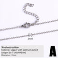 Copper-plated 18k Gold DIY Hip-hop All-match Chain Necklace Vera Lux