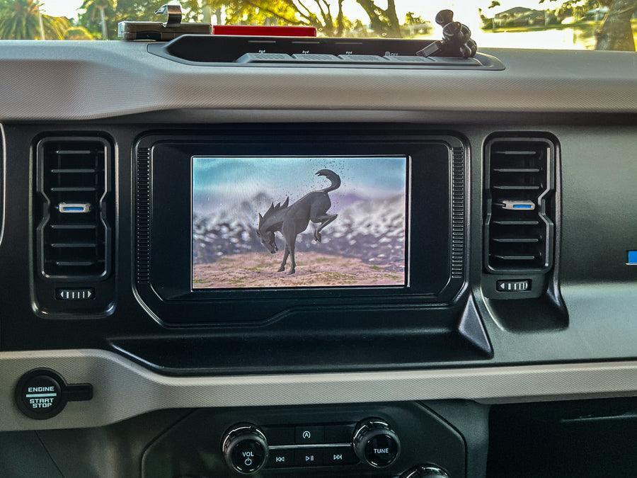 AC Vent Tab Inlays (Standard Series) - 2021+ Bronco StickerFab