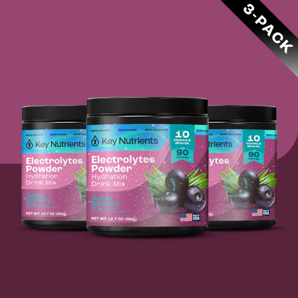 Electrolyte Recovery Plus Powder (Sugar-Free) Key Nutrients