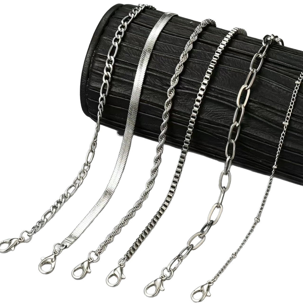 Womens Set Multi-layer Chain Minimalist Bracelet Vera Lux