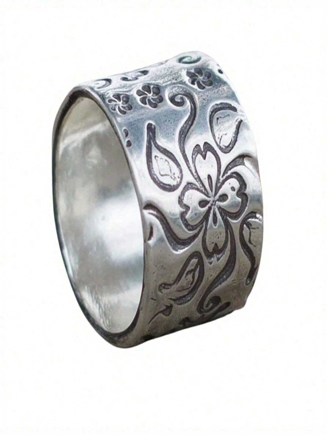 Carved High-end Chic Niche Hand Jewelry Ring Vera Lux