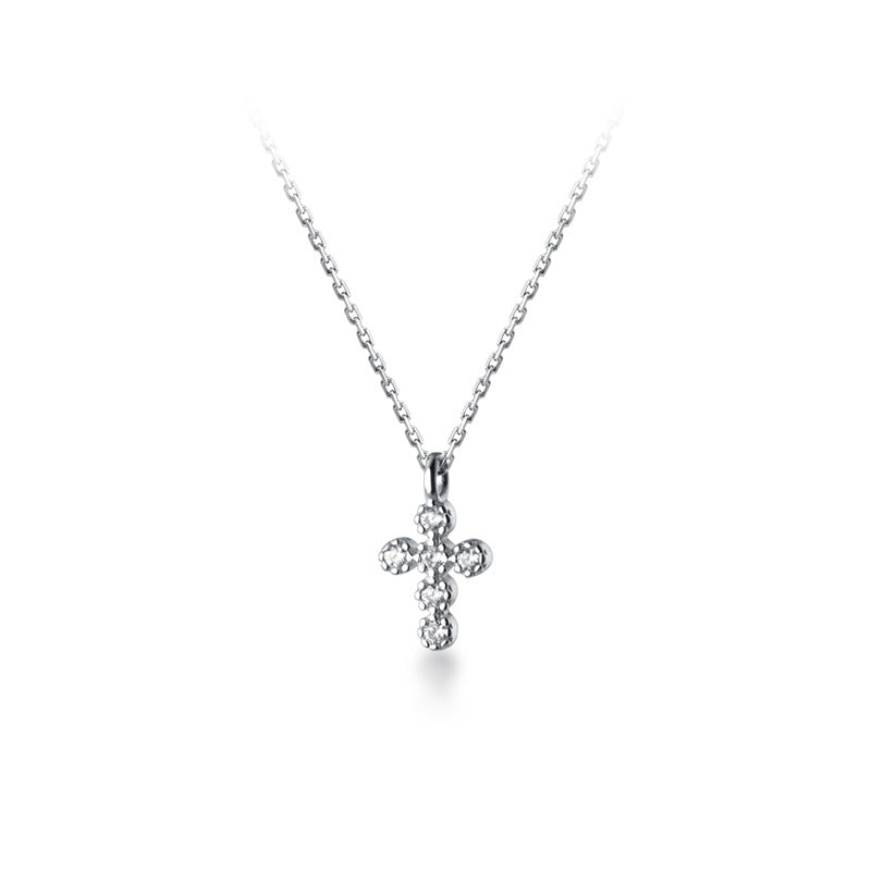 S925 Sterling Silver Versatile Cross Necklace For Women Vera Lux