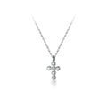 S925 Sterling Silver Versatile Cross Necklace For Women Vera Lux