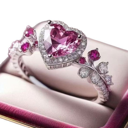 Women's Alloy Full-Crystal Casual Ring Set Vera Lux