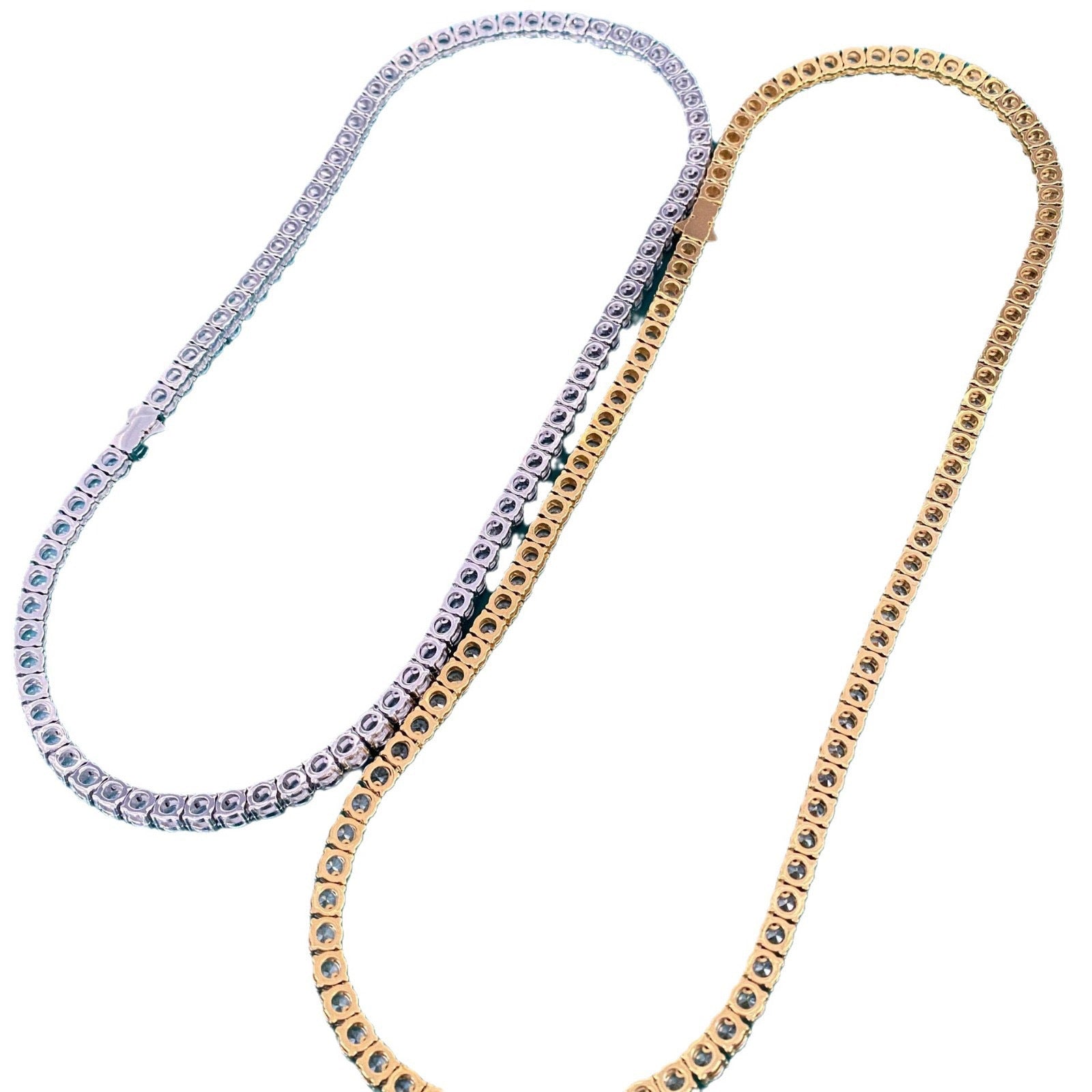 Single-row Diamond Hip-hop Mens Necklace Vera Lux
