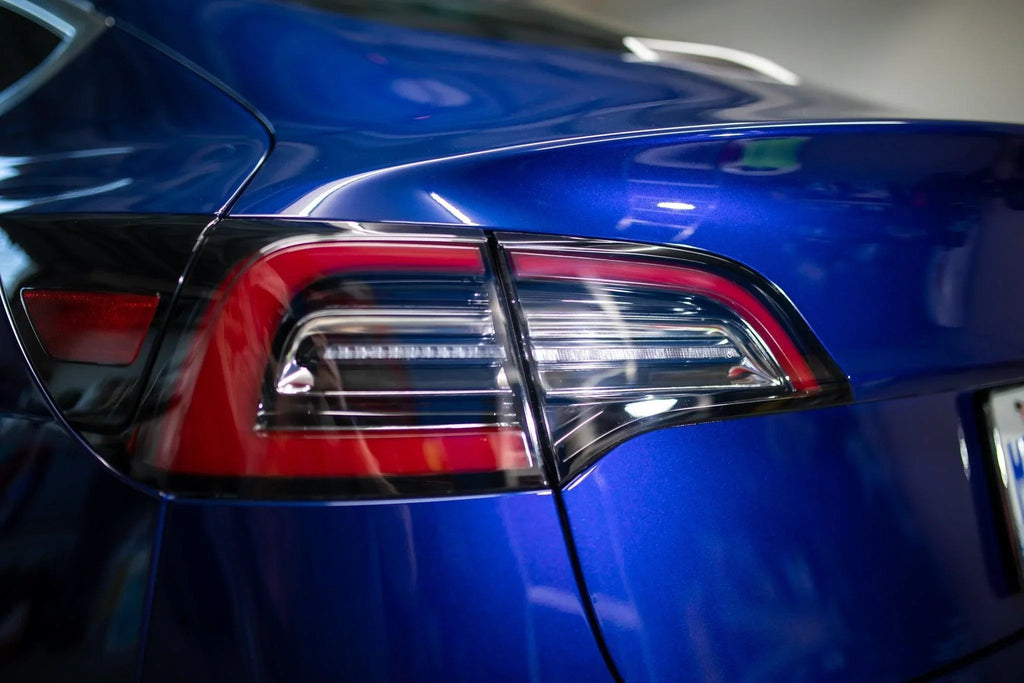 Aftermarket Taillight Overlays - 2017-2023 Tesla Model 3 / Model Y StickerFab