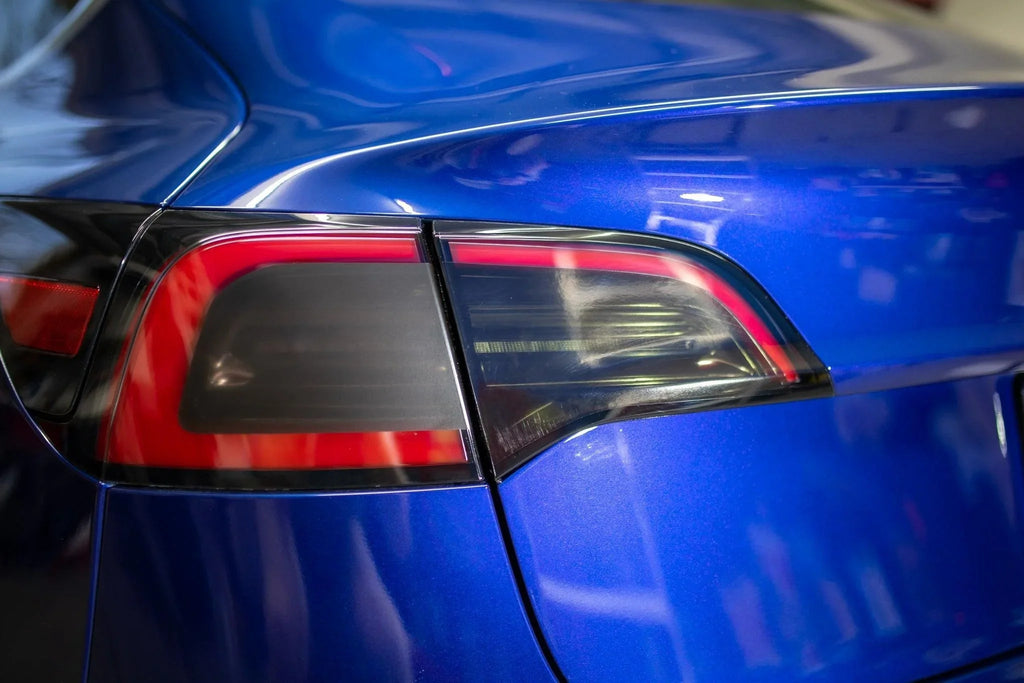 Aftermarket Taillight Overlays - 2017-2023 Tesla Model 3 / Model Y StickerFab
