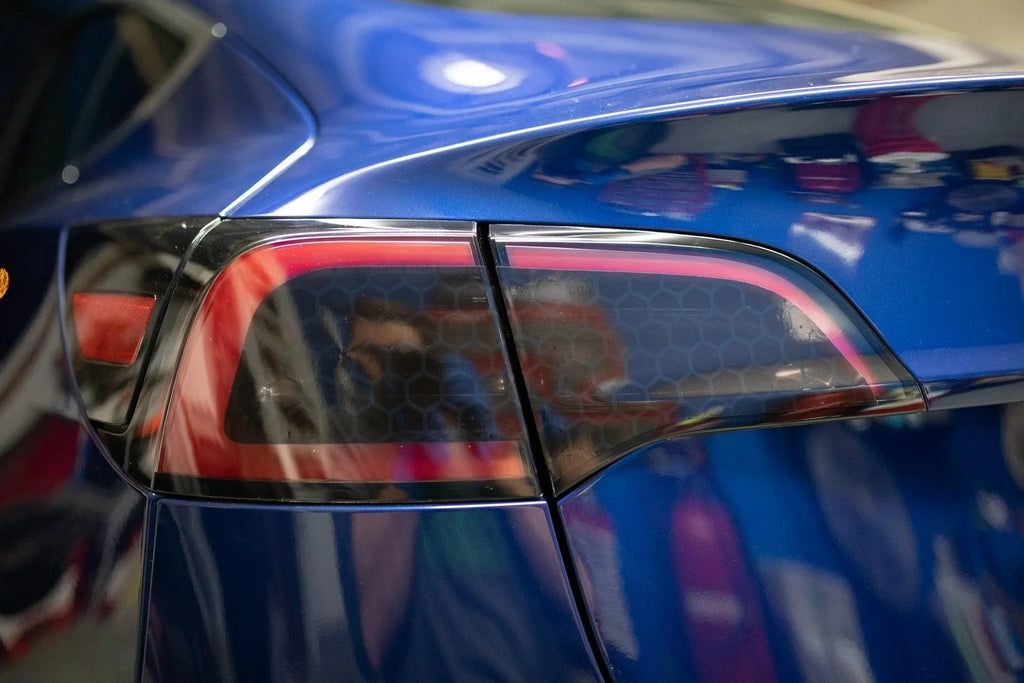 Aftermarket Taillight Overlays - 2017-2023 Tesla Model 3 / Model Y StickerFab