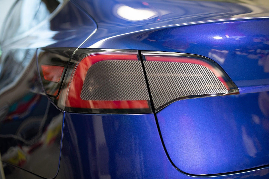 Aftermarket Taillight Overlays - 2017-2023 Tesla Model 3 / Model Y StickerFab