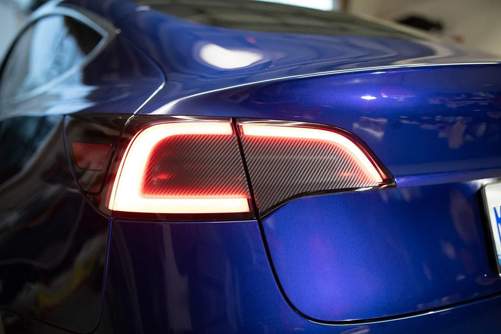 Aftermarket Taillight Overlays - 2017-2023 Tesla Model 3 / Model Y StickerFab