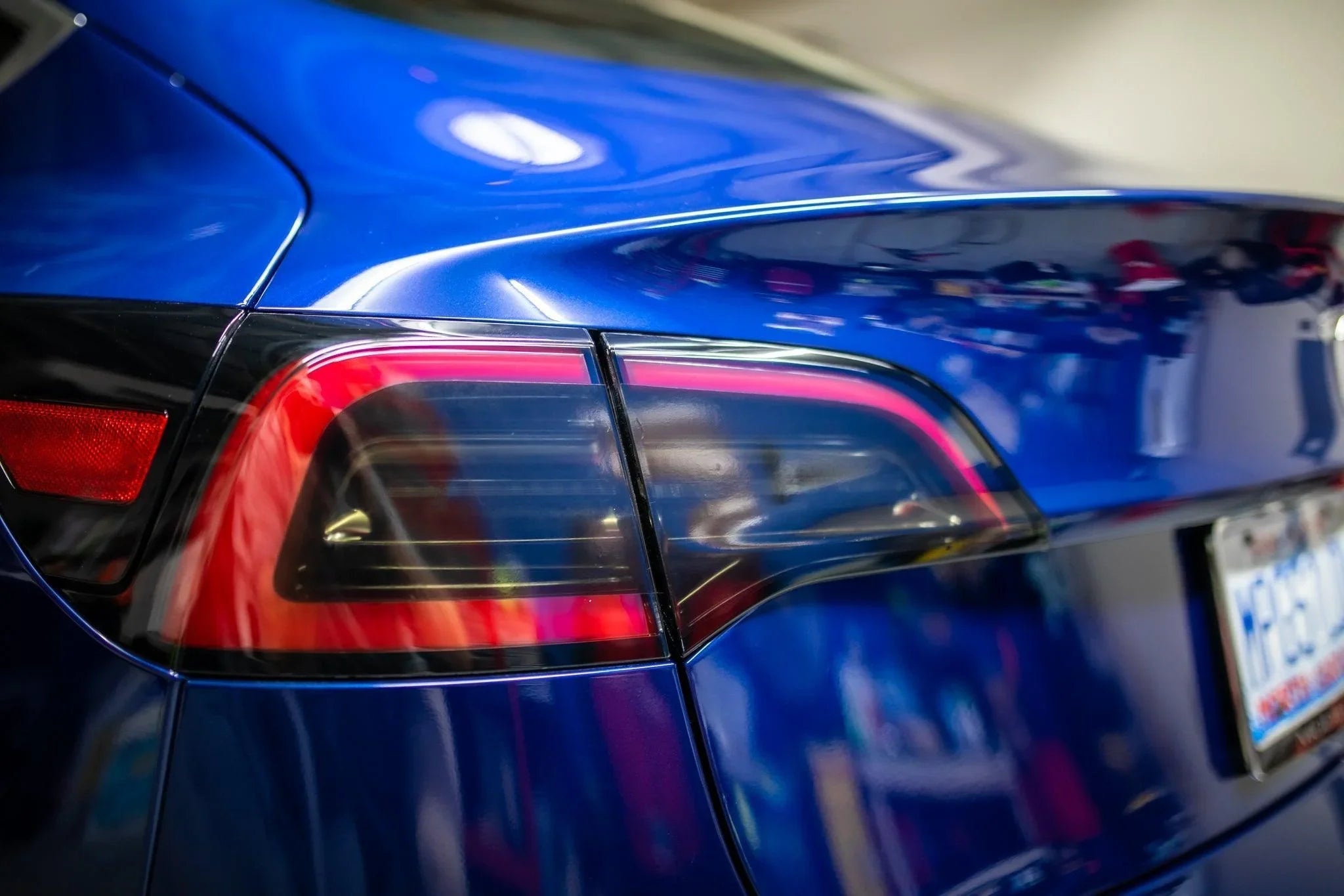 Aftermarket Taillight Overlays - 2017-2023 Tesla Model 3 / Model Y StickerFab