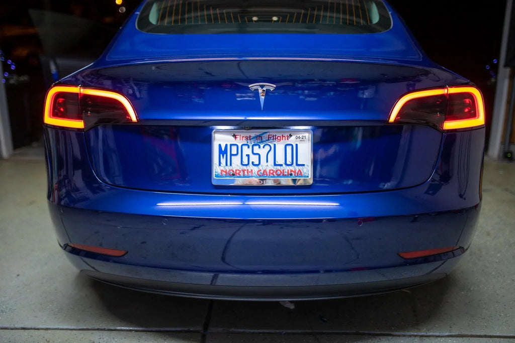 Aftermarket Taillight Overlays - 2017-2023 Tesla Model 3 / Model Y StickerFab