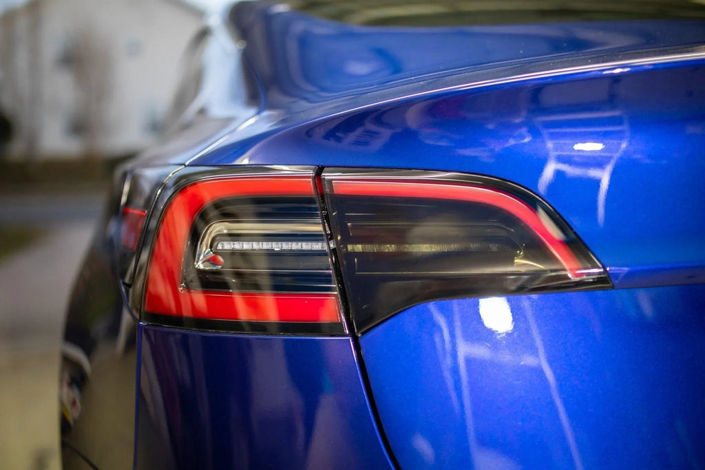 Aftermarket Taillight Overlays - 2017-2023 Tesla Model 3 / Model Y StickerFab