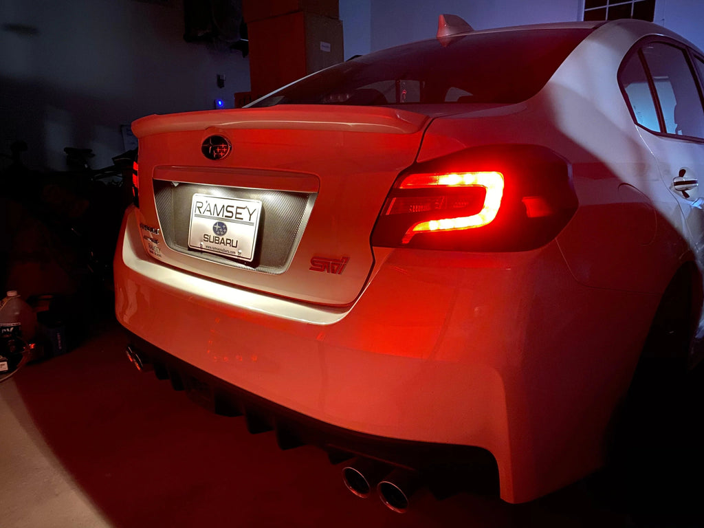 Aftermarket Taillight Style Overlays - 2015-2021 Subaru WRX / STI StickerFab