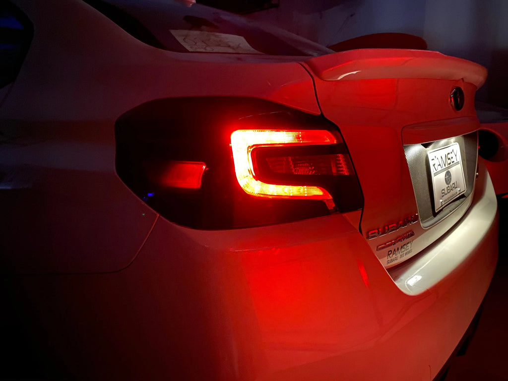 Aftermarket Taillight Style Overlays - 2015-2021 Subaru WRX / STI StickerFab