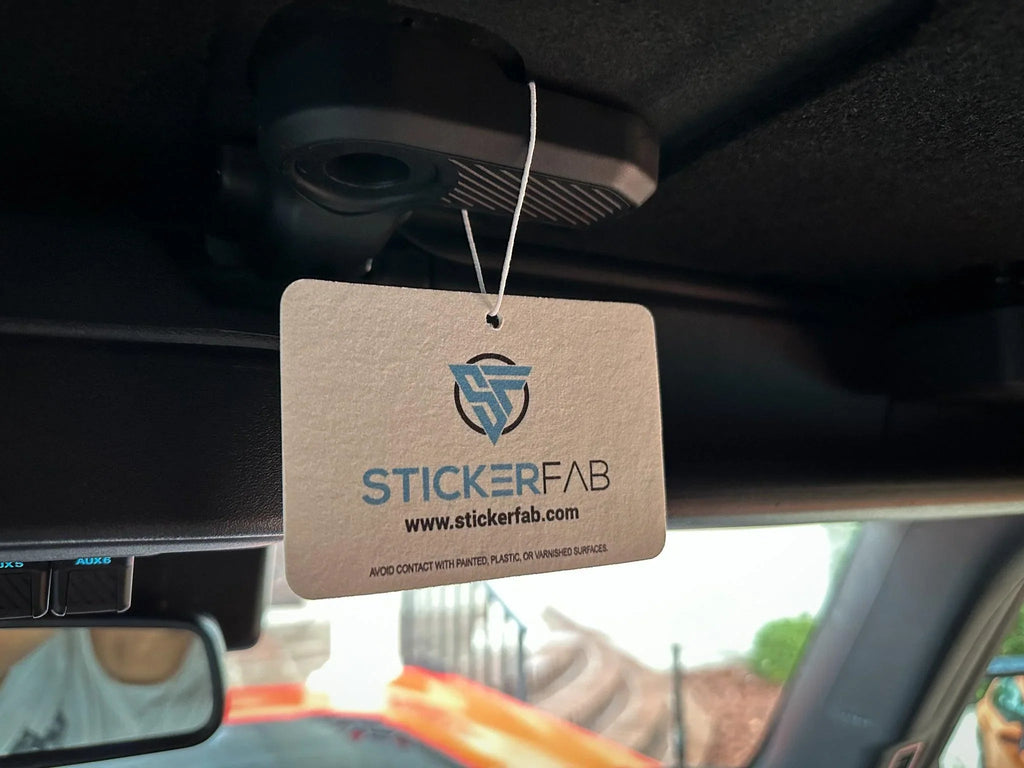Air Freshener - New Car Smell StickerFab