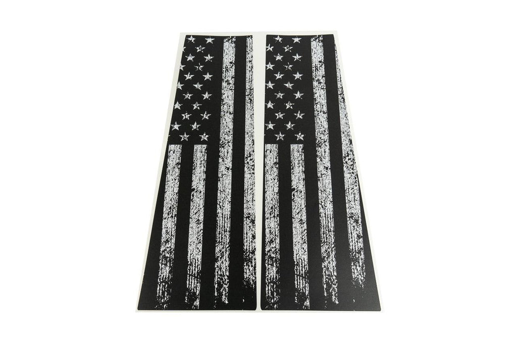 American Flag B Pillar Overlays - 2024+ Ranger StickerFab