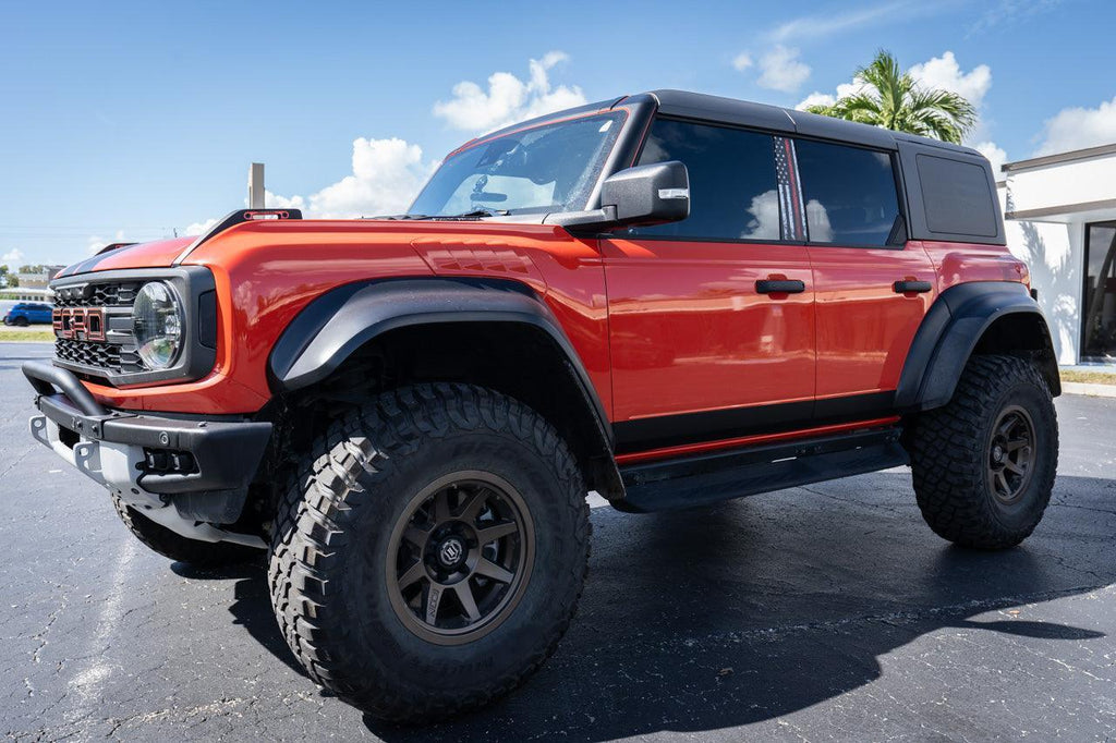 American Flag B Pillar Protection Kit (Printed Series) - 2021+ Bronco 4 Door StickerFab