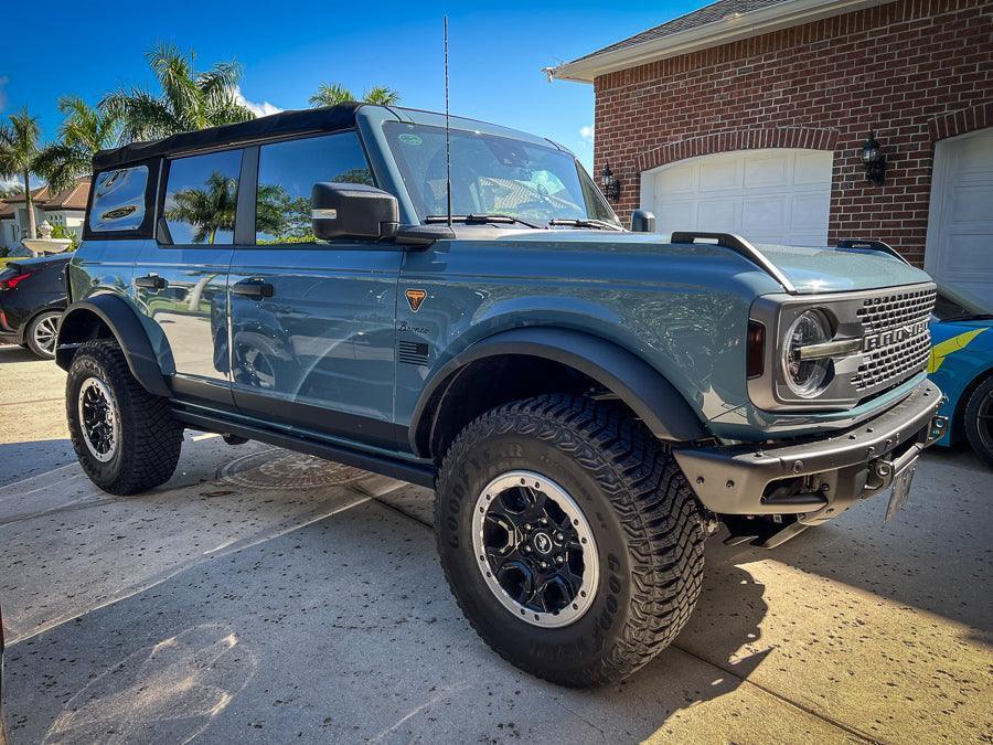 American Flag Fender Stickers - 2021+ Bronco / Bronco Sport / Jeep / Universal StickerFab