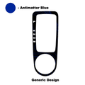 Topo Automatic Shifter Overlay (Printed Series) - 2021+ Bronco Automatic StickerFab