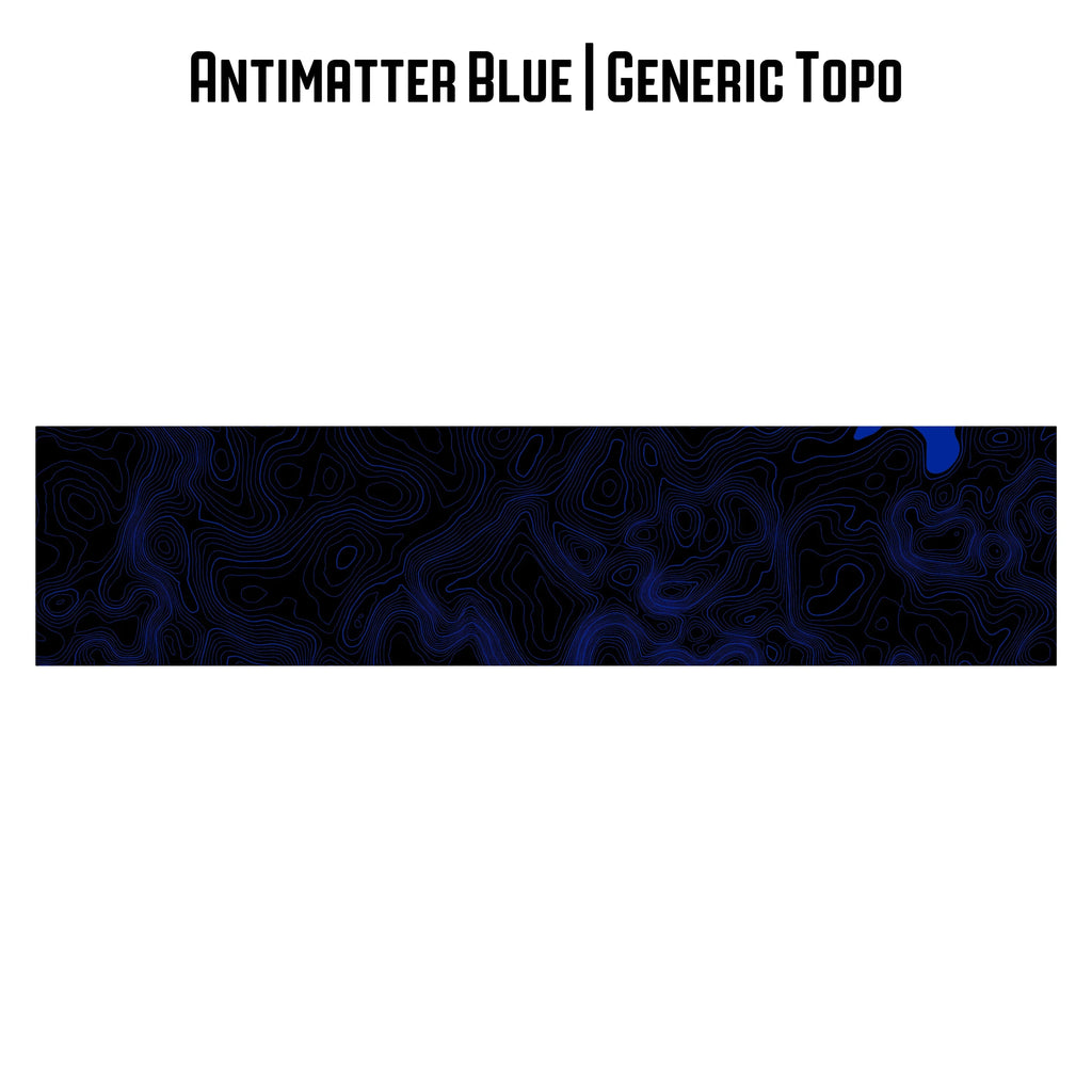 Topographic Map Premium Print Vinyl Rolls (3' or 6') - Matte Finish StickerFab
