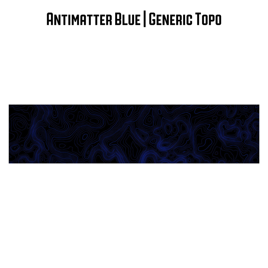 Topographic Map Premium Print Vinyl Rolls (3' or 6') - Matte Finish StickerFab
