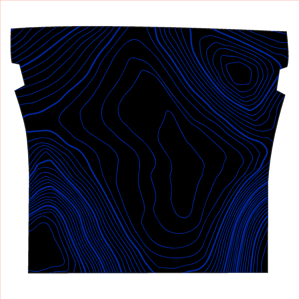 Topo Seatbelt Trim Protector (Printed Series) - 2021+ Bronco 4 Door StickerFab