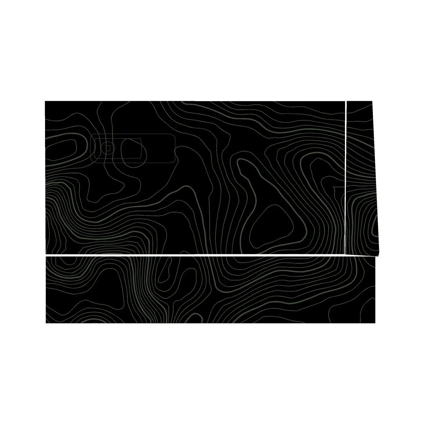 Topographic Glovebox Panel Protection - 2024+ Land Cruiser StickerFab