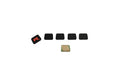 Aux Switch Blank Chicklets - 2021+ Bronco / F-150 Tremor / F-150 Raptor / Ranger Tremor / 2024+ Super Duty StickerFab