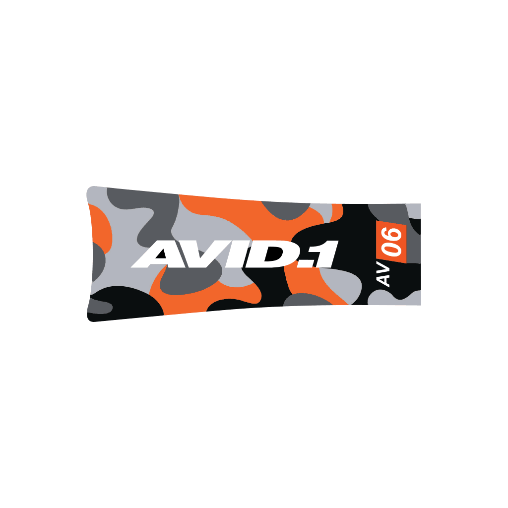 Avid.1 AV06 Wheel Spoke Stickers (Printed Series, 5 Pack) - Universal StickerFab