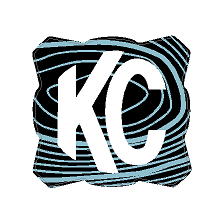 KC HiLITES Flex Era 1 Cover Topo Overlays - Universal StickerFab