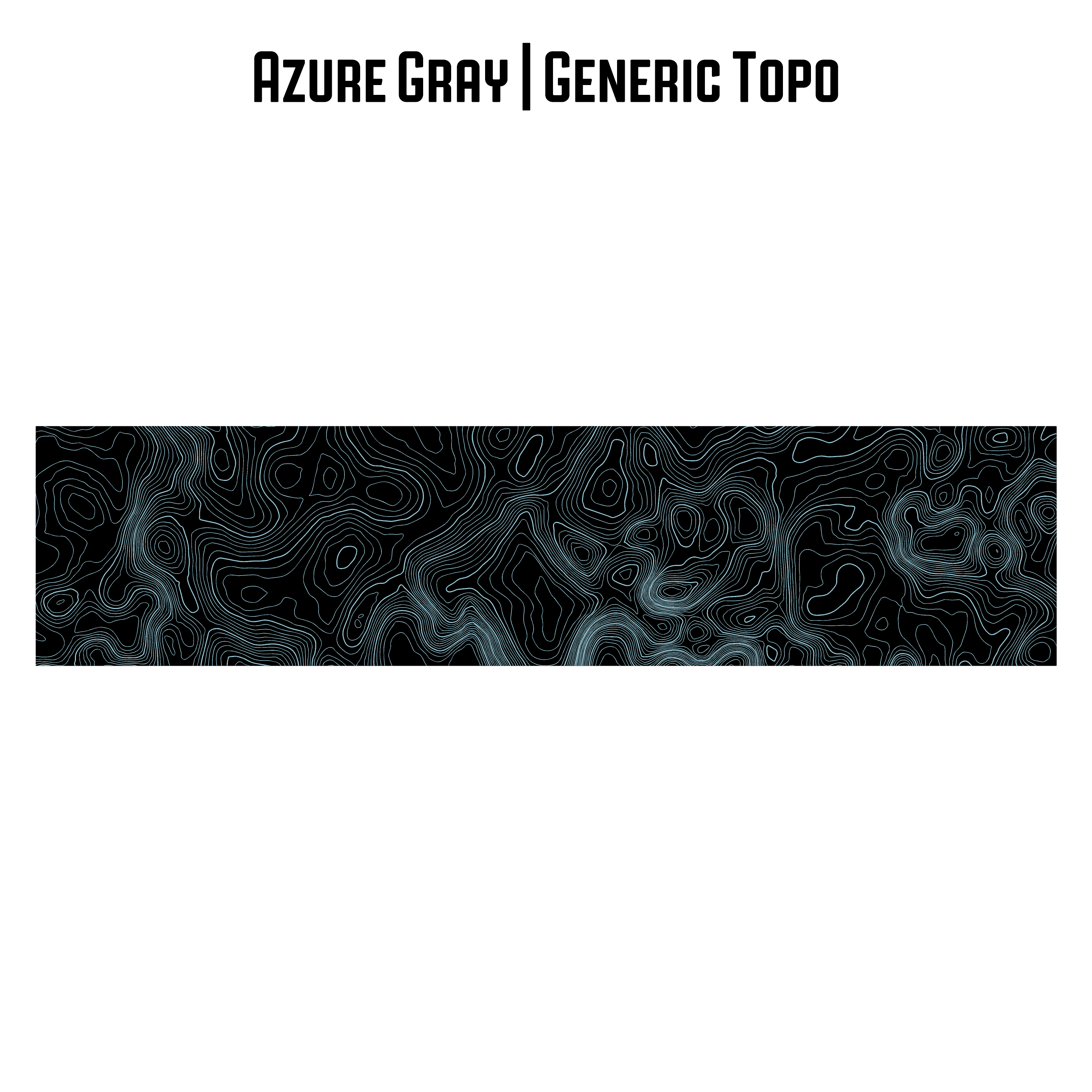 Topographic Map Premium Print Vinyl Rolls (3' or 6') - Matte Finish StickerFab