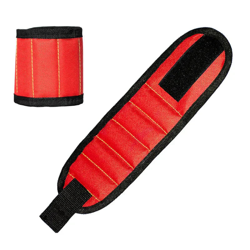 Strong Magnetic Wristband – Portable Tool Bag for Holding Screws, Nails, Nuts, Bolts, and Drill Bits My Store