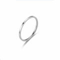 1mm Plain Band Ultra-thin Ring Couple Rings Vera Lux