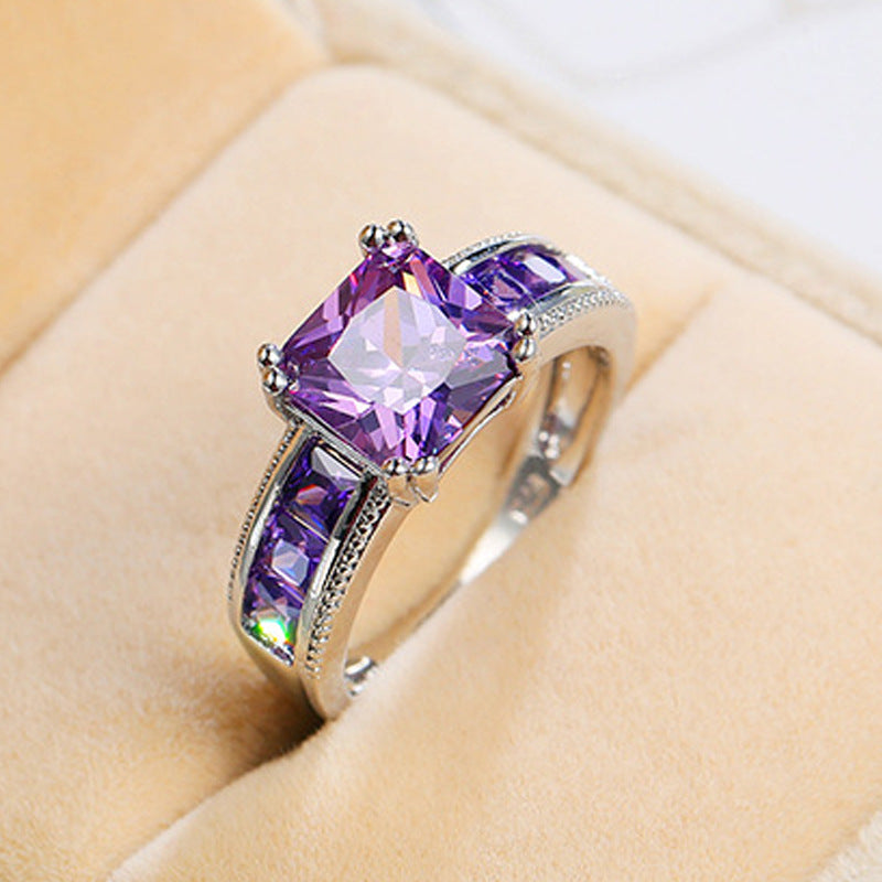 Zircon Trendy Jewelry Womens Wedding Ring Vera Lux