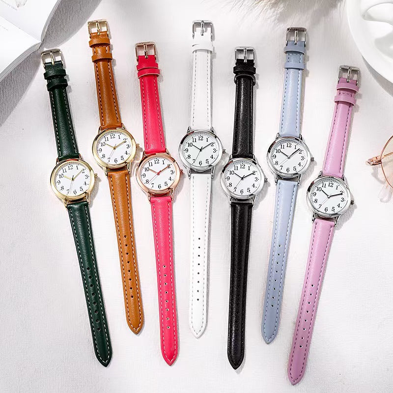 Simple Digital Fashion Alloy Quartz Watch Vera Lux