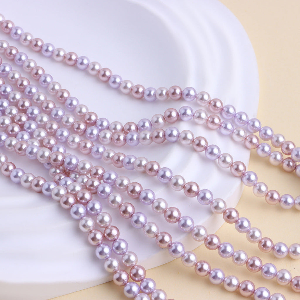 Pearl Loose Beads With Holes For DIY Necklaces Vera Lux