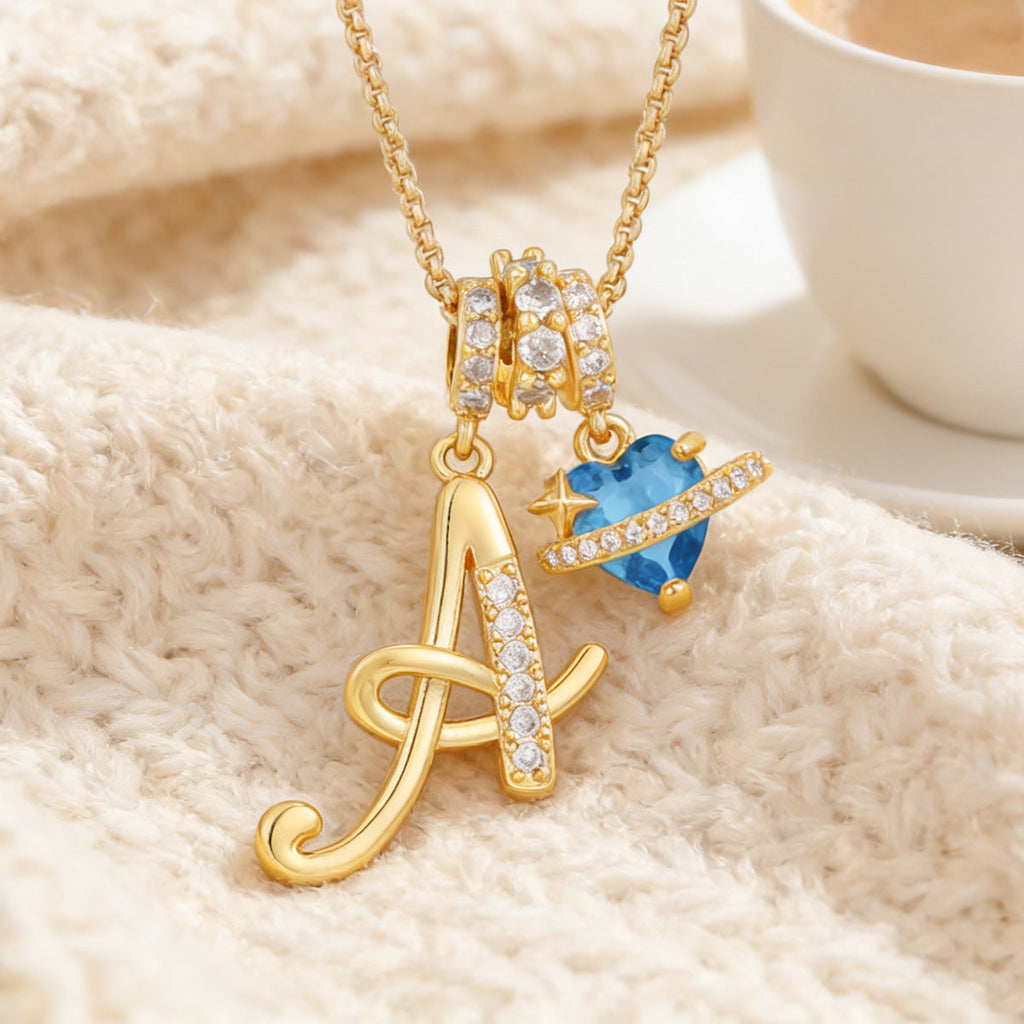 26-letter Alphabet Necklace Dainty And Luxe For Girls Vera Lux
