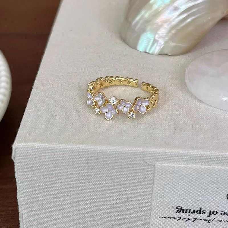 2026 New Luxury Fairy Butterfly Ring For Women, Korean Style Niche Unique Design Ring Vera Lux