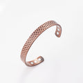 Magnetic Small Wave Pattern Antique Red Copper Brushed Vera Lux