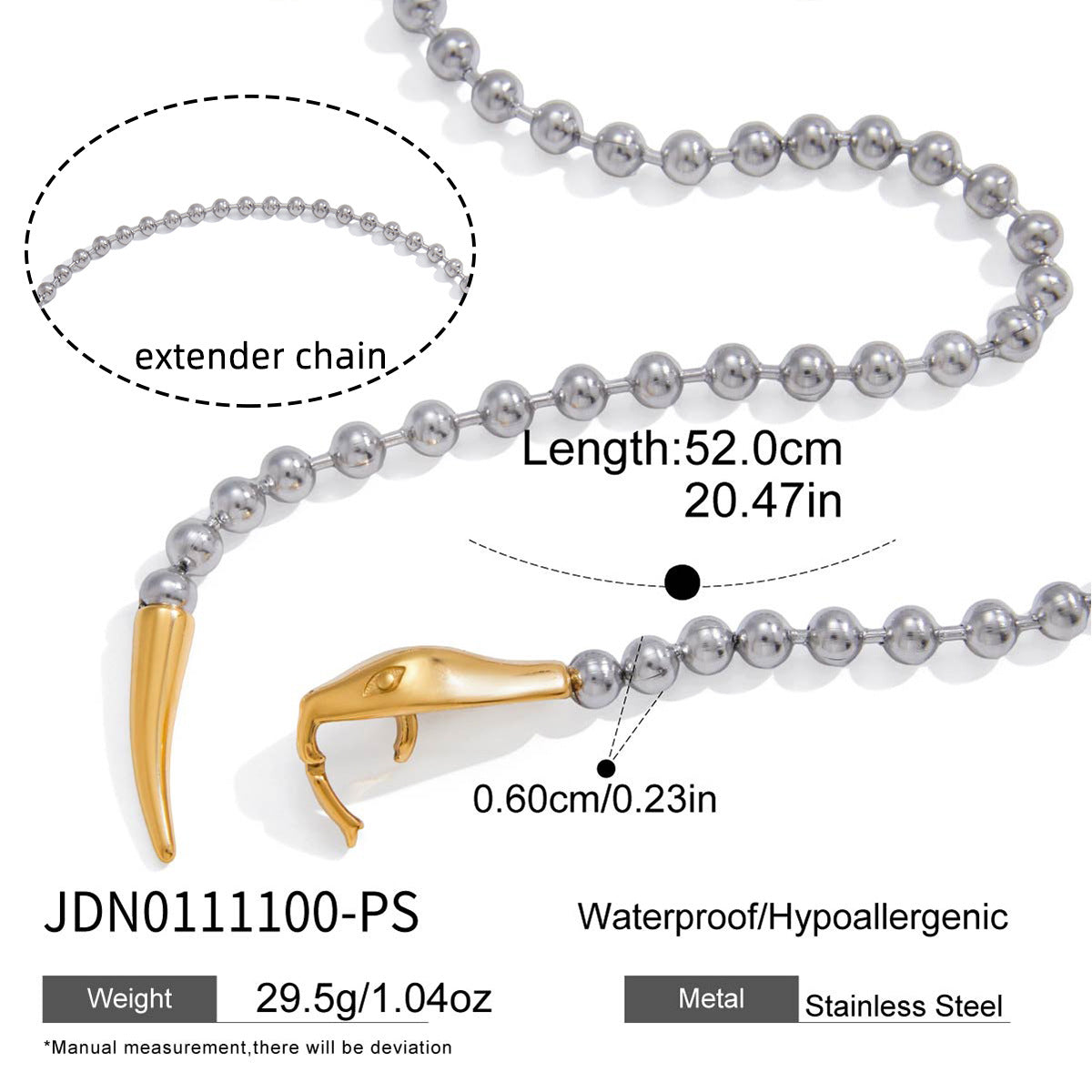 Snake Y Necklace and Earring Set Vera Lux