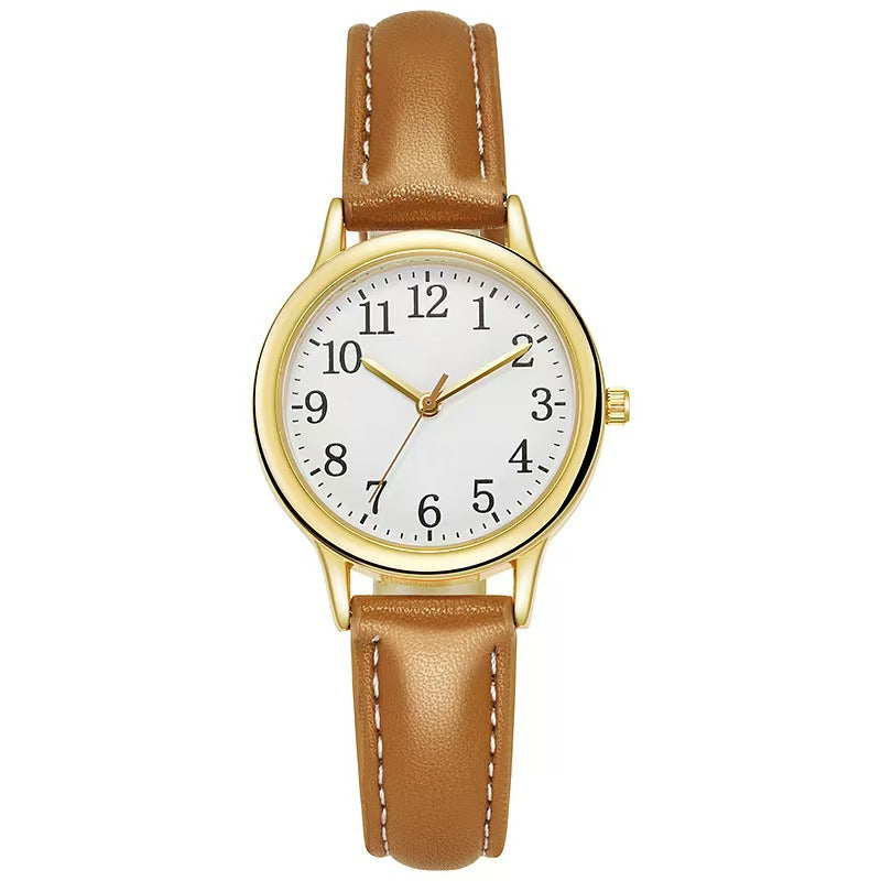 Simple Digital Fashion Alloy Quartz Watch Vera Lux