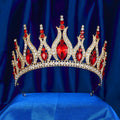 Brides Crystal Crown Party Ball Gown Headpiece Vera Lux