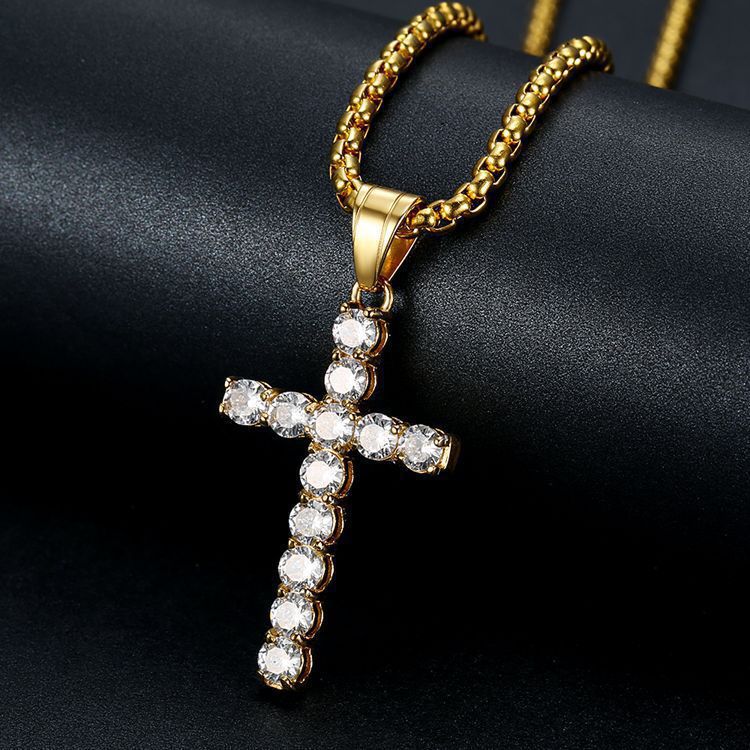 Hot-selling Titanium Steel Fade-resistant Necklace In European And American Styles For Cross-border E-commerce Vera Lux