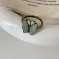 New Chinese Style Vintage Butterfly Flower Ring For Women, Retro Unique Index Finger Ring, Niche Advanced Sense Ring Vera Lux