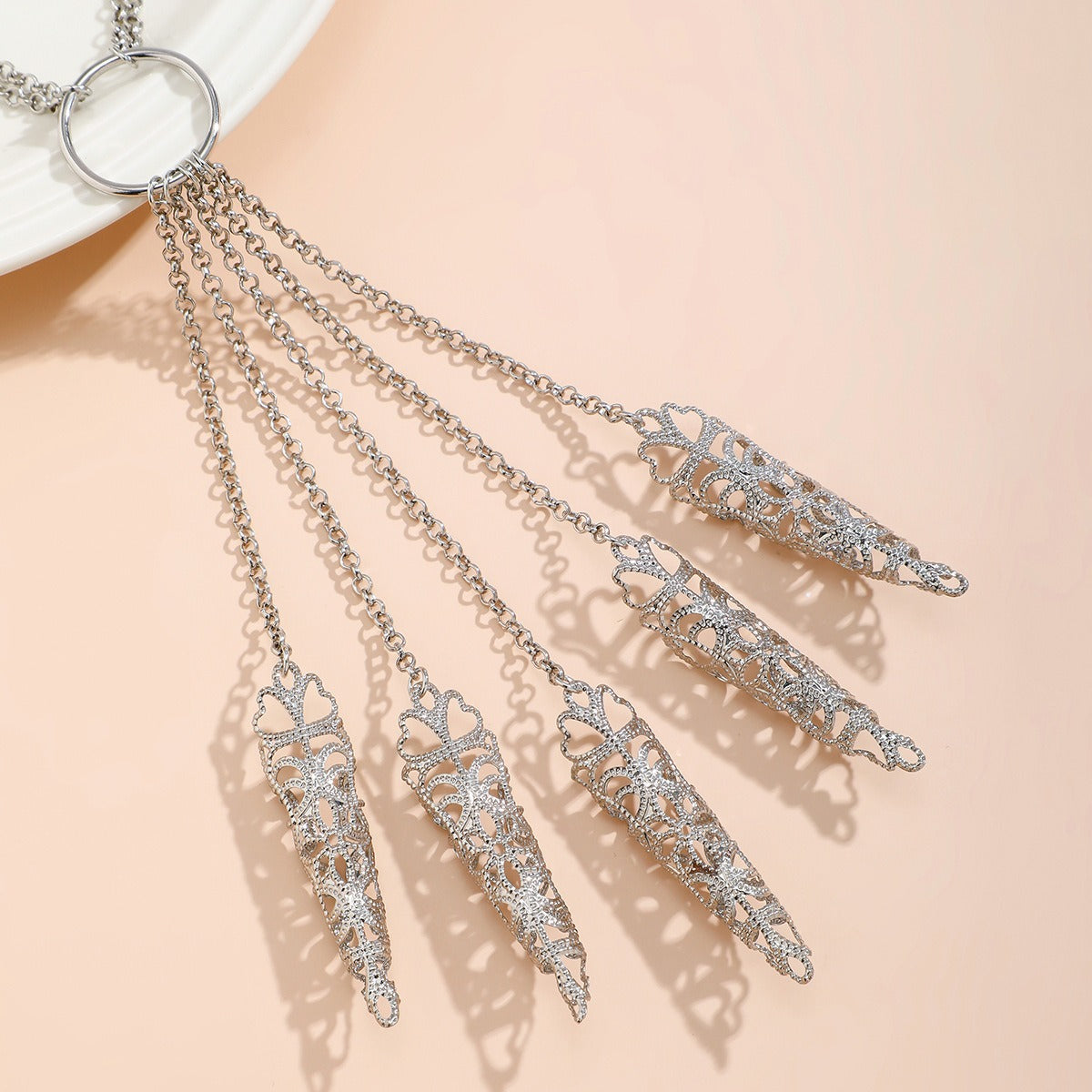 18k gold Halloween Gothic style ghost bracelet Vera Lux