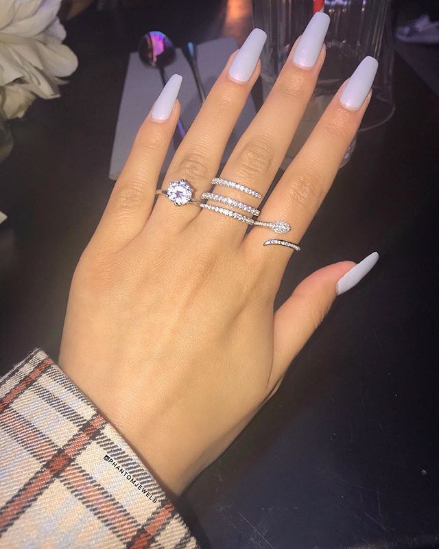 Women's Creative Micro Pave Snake Ring, Three-Line Twisted Row Diamond Simple Versatile Band Vera Lux